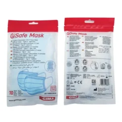 Gisafe Mascherine Chirurgiche IIR Pediatrico GIMA 10 Pezzi