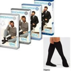 Gloria Med Gambaletto Support 18 Nero Taglia 1