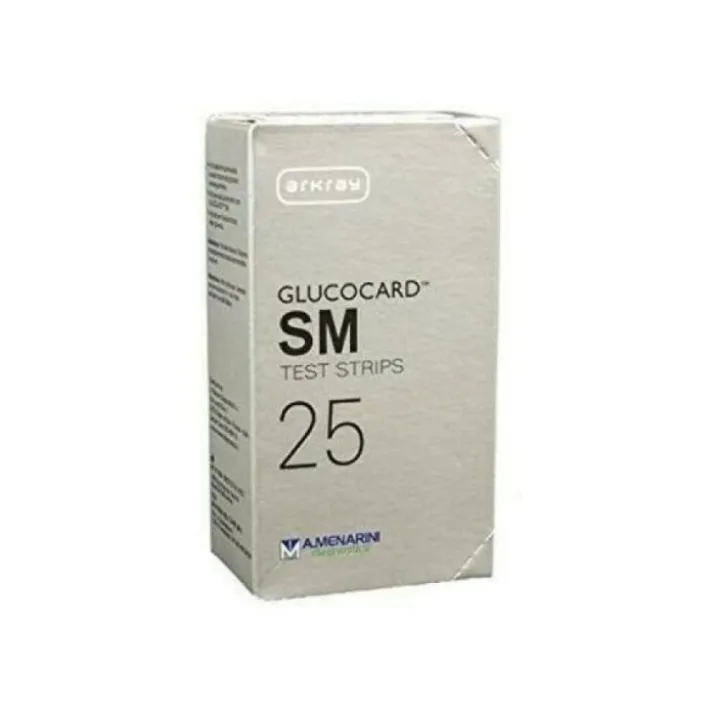 Glucocard S Strisce Test per Glicemia, 25 Pezzi - Arkray Italia