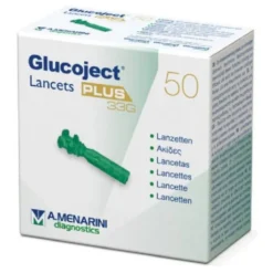 Glucoject Lancets PLUS 33G A.Menarini Diagnostics 50 Lancette