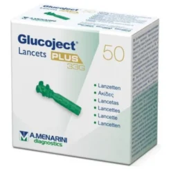 Glucoject Lancets PLUS 33G A.Menarini Diagnostics 50 Lancette