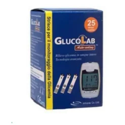 GlucoLab AC Glicemia 25 Strisce Reattive