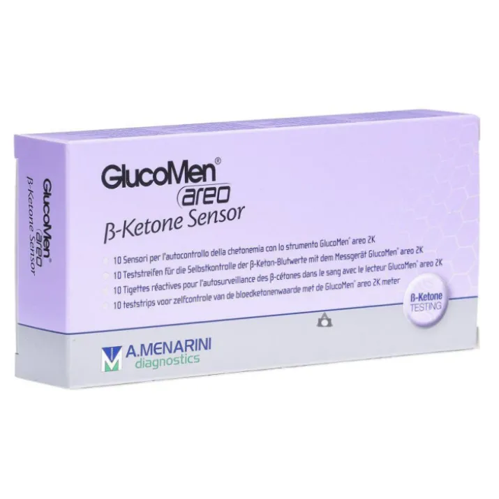 GlucoMen Areo Beta-Ketone Sensor A.Menarini Diagnostics