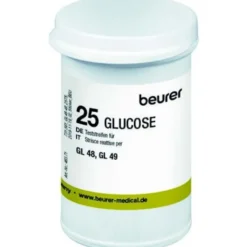 Glucose Strisce Reattive GL48 Gl49 Beurer 25 Pezzi
