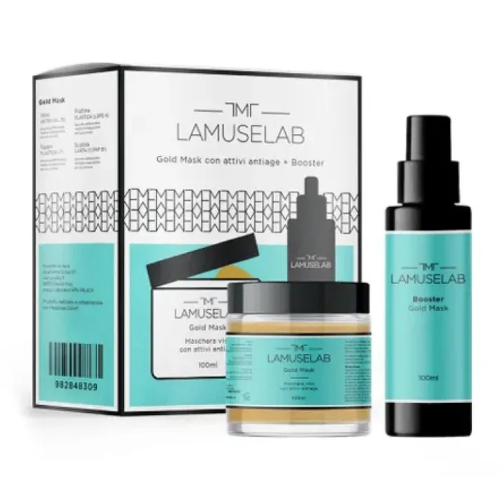 Gold Mask + Booster Lamuselab 100ml+100ml