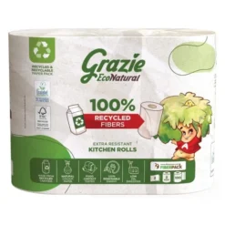 Grazie Natural Asciugatutto - 2 Rotoli