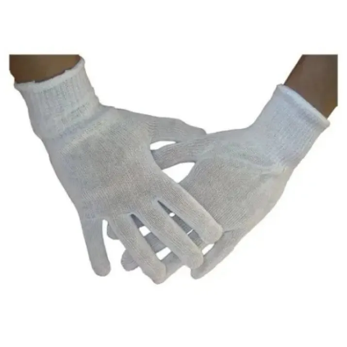 Guanti in Filo di Cotone Tg.M 1 Paio