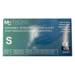 Guanti Monouso in Nitrile S MC Trading 100 Pezzi