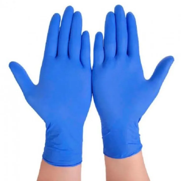 Guanti Nitrile Senza Polvere RS Farmacare Mis Grande 100 Pezzi