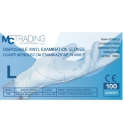 Guanto In Vinile Da Esaminazione MC Trading 100 Pezzi