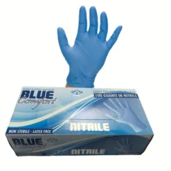 Guanto Nitrile Blue Senza Talco S 100 Pezzi
