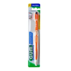 Gum Maximum Clean Spazzolino Setole Medie Testina Regolare