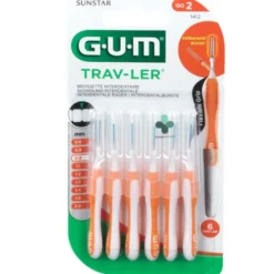 Gum Trav-Ler 0.9 Arancio Sunstar 6 Pezzi