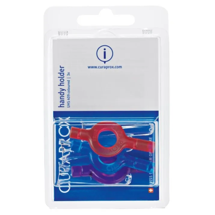 Handy Holder Curaprox 3 Manici Colorati