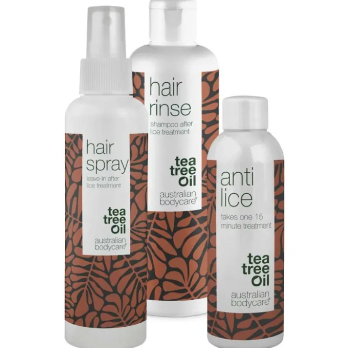 Head Lice Kit Tea Tree Oil Australian Bodycare® 3 Pezzi