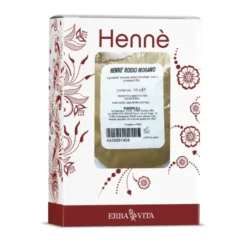 Henné Rosso Mogano Tintura in Polvere Erba Vita 100g