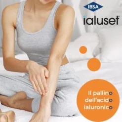 Ialuset Plus IBSA 10 Garze Medicate 10x10cm