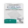 Icopiuma Compresse Sterili Di Garza Idrofila 10x10cm 25Pezzi