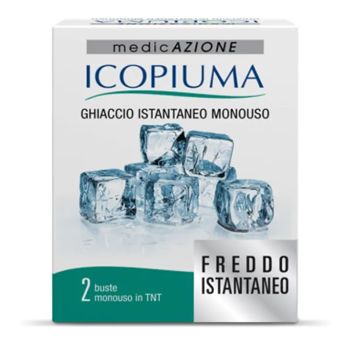 Icopiuma Ghiaccio Istantaneo 2 Buste Monouso
