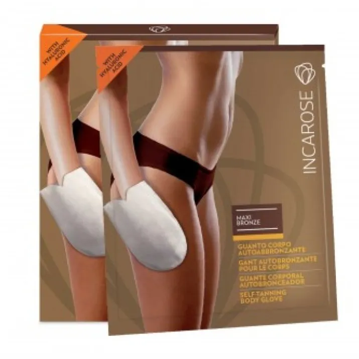 Incarose Maxi Bronze Guanto Autoabbronzante Corpo Monouso 17ml