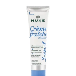3 in 1 Crema Idratante Latte Struccante Maschera Rimpolpante Crème Fraîche de Beauté®  Nuxe 100ml