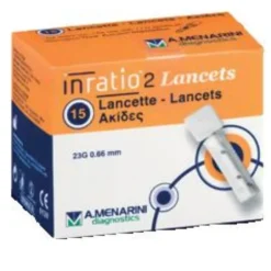 Inratio2 23G A.Menarini Diagnostics 15 Lancette