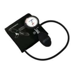 Intermed Sfigmomanometro Ad Aneroide Anti-Shock Misurazione Pressione Arteriosa Colore Nero