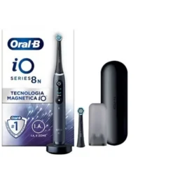 iO Serie 8 Nero Oral-B + 2 Testine di Ricambio