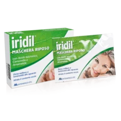 Iridil Maschera Riposo MONTEFARMACO Monodose 4 Pezzi