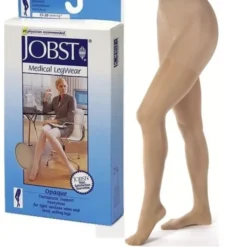 Jobst Opaque 15-20mmHg Collant Elastico Colore Naturale Taglia 2