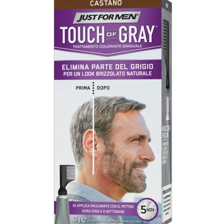 JUST FOR MEN TOUCH OF GRAY CASTANO