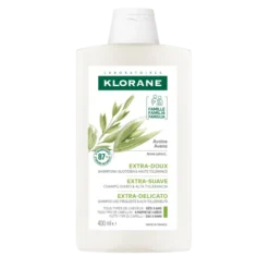Klorane Shampoo all'Avena Extra delicato, tutti i tipi di capelli, 400ml