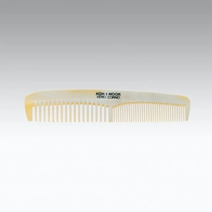 Koh-I-Noor Pettine in Vero Corno Rado/Fitto Con Bustina COD 70