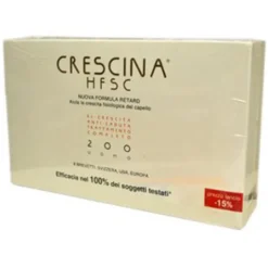 Labo Crescina HFSC Nuova Formula Retard 200 Uomo Trattamento Completo 20+20 Fiale