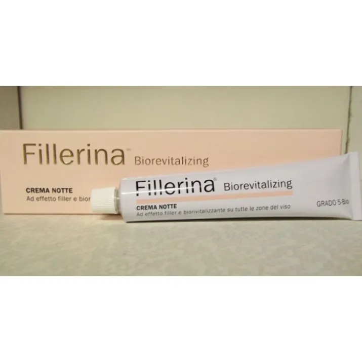 Labo Fillerina Biorevitalizing Crema Notte Preparato Grado 5 Bio Tubo 50ml