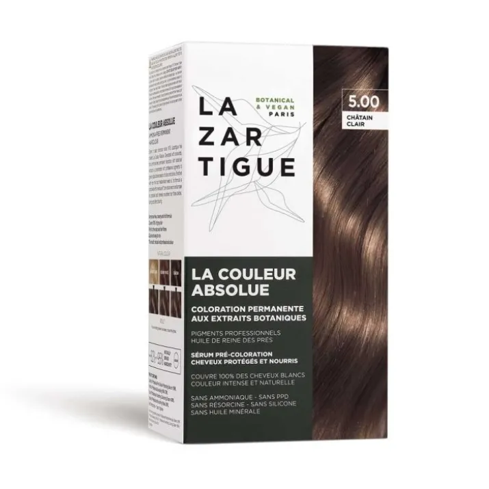 La Couleur Absolue Castano Chiaro 5.00 Lazartigue Kit