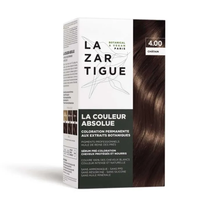 La Couleur Absolue Castano 4.00 Lazartigue Kit
