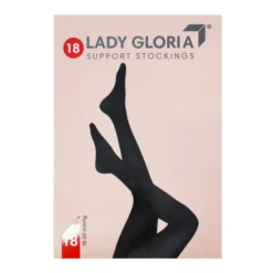 Ladygloria 18 Autoreggente 140Den Nero 1 GloriaMed®