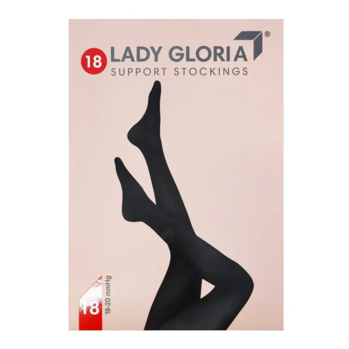Ladygloria 18 Collant Gestanti 140Den Nero 4 GloriaMed®
