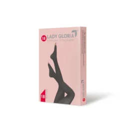 Ladygloria 18 Collant Punta Aperta Nero 3 GloriaMed® 1 Paio