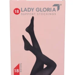 LadyGloria 18 140D Collant Nero 5 GloriaMed® 1 Paio