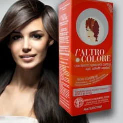 L'Altro Colore Tinte Naturali Senza Ammoniaca e Acqua Ossigenata Tonalità Bruno Nero 1/0