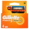 Lame Gillette Fusion5 Power 4 Pezzi