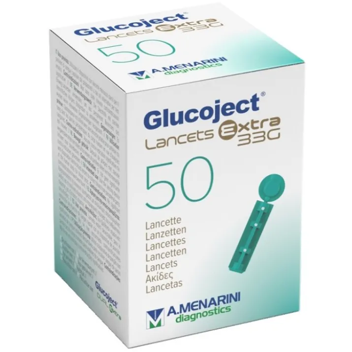 Lancette Pungidito Extra G33 Glucoject 50 Pezzi