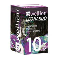 Leonardo Test Strips Ketonemia Wellion 10 Strisce Reattive