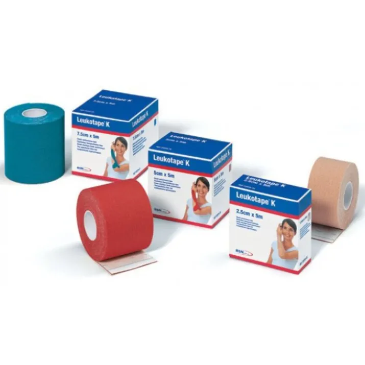 Leukotape K Bendaggio Neuromuscolare 7,5x500cm Blu