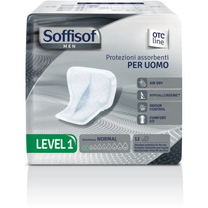 Level 1 Soffisof Men 12 Pezzi