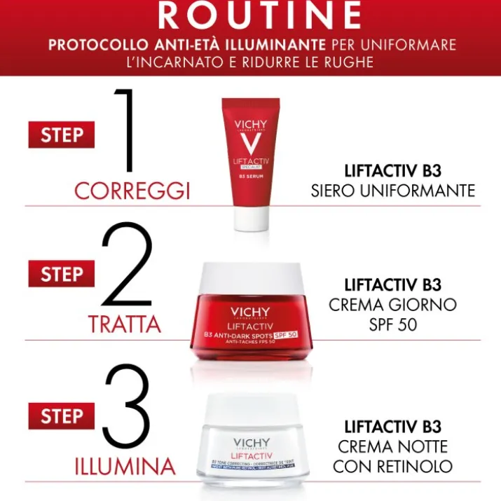 LiftActiv B3 Vichy Cofanetto Anti - Età Illuminante
