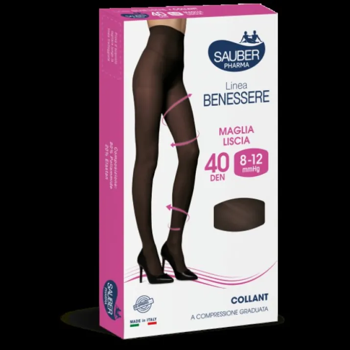 Linea Benessere 30D Collant Camel Tg.3 Sauber