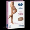 Linea Charme 70D Autoreggente Camel Tg.3 Sauber
